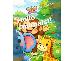 Hello Animals!!: Say hello to a world of adorable animals!
