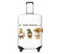 Hello Autumn - Fundas protectoras de equipaje de viaje para equipaje de 18 a 32 pulgadas, Negro -, CH