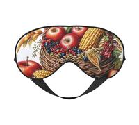 Hello Autumn Print - Antifaz para dormir ligera, transpirable, bloquea la luz, viajes, yoga, aventuras al aire libre