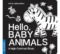 Hello, Baby Animals: A Durable High-Contrast Black-and-White Board Book for Newborns and Babies (High-Contrast Books)