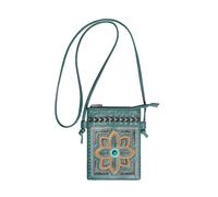 hello-bags Bolso bandolera para mujer de piel vegana. Tamaño: 21 x 15,5 cm.