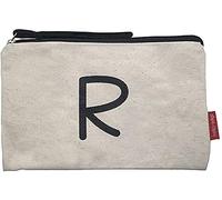 Hello-Bags. Bolso Neceser/Cartera de Mano. Exterior: Algodón 100%. con Cremallera y Forro Interior. Incluye Bonito sobre Kraft de Regalo. Modelo R. Color: Crudo. Medidas: 23 X 15,5 cm.
