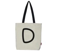 hello-bags. Bolso Tote Bag con cremallera, forro y bolsillo. “INICIALES”.