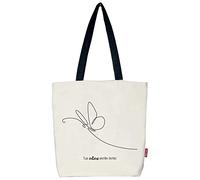 hello-bags. Bolso Tote bag con cremallera, forro y bolsillo interior. Exterior: Algodón 100%. Incluye bonito sobre kraft de regalo. Modelo TUSALAS. Color: Crudo. Medidas: 37X38 cm.