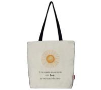 hello-bags. Bolso Tote Bag con cremallera, forro y bolsillo. “SITERODEAS”.