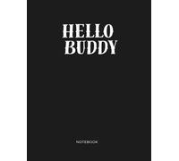 Hello Buddy: Your Space to Vent, Relax & Move On, Checkered notebook Notebook