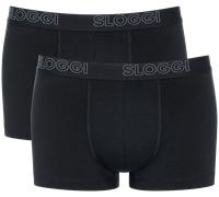 HELLO BY SLOGGI Calzoncillos bóxer/slip de hombre, 2 unidades. (Bóxers/negro, L)