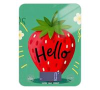 Hello Cartoon - Báscula de fresa roja fácil de limpiar para pesar alimentos de 11 libras/1 onzas, báscula de café de 5 kg/5 g con 4 unidades para dieta Keto Baking (pilas no incluidas)