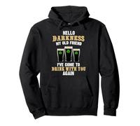 Hello Darkness, mi Viejo Amigo, Día de Irlanda, Día de San Patricio Sudadera con Capucha