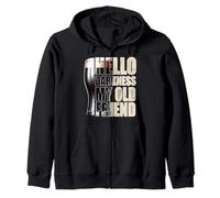 Hello Darkness, mi Viejo Amigo Strout, Amante de la Cerveza, Bebedor de Cerveza Sudadera con Capucha