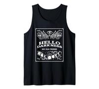 Hello Darkness My Old Friend (Declaración y gráfico) Camiseta sin Mangas