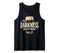 Hello Darkness My Old Friend Irish Beer St. Día de Patricio Camiseta sin Mangas