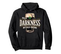 Hello Darkness My Old Friend Irish Beer St. Día de Patricio Sudadera con Capucha