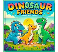 Hello Dinosaur Friends: A Bold and Easy Coloring Book for Kids Ages 3-7