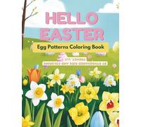 Hello Easter: Egg Patterns Coloring Book