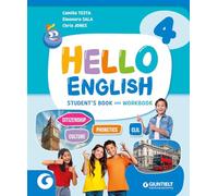 Hello english. Student's book and Workbook, Extra book, Active book, My first English grammar, Story Book 4-5. Per la 4 ella Scuola elementare. Con e-book. Con espansione online (Vol. 1)