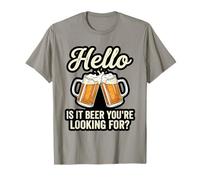 Hello, ¿es Cerveza lo Que estás Buscando? Divertida Fiesta para Beber Camiseta