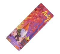 Hello Fall Autumn Harvest Dwarfs - Tapete de yoga para hombre con estampado de enanos de 1 mm de grosor para gimnasio en casa, antideslizante, con bolsa de yoga para ejercicio, 71 x 26 pulgadas