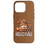 Hello Fall GNOME Dad Graphic For Autumn Womens Cute Pumpkin Carcasa para iPhone 16 Pro