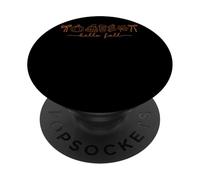 Hello Fall Pumpkin Cozy Autumn Vibes Hojas De Temporada PopSockets PopGrip Adhesivo