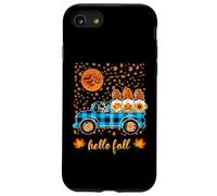 Hello Fall Shirt gnomo Calabaza Halloween búfalo a Cuadros camión Carcasa para iPhone SE (2020) / 7/8