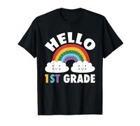 Hello First Grade T-Shirt 1er Grado Profesor Estudiante Camiseta