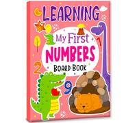 Hello Friend Books Learning My First Numbers- Illustrated Board Book for Kids