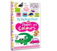 Hello Friend Books My Big Board Book of Shapes and Colours : Simple and Vibrant Illustrations to Increase the Knowledge of Your Little One