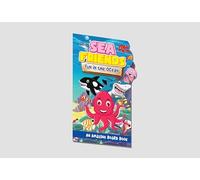 Hello Friend Books Step-Cut Board Book for Kids: Sea Friends - Learn Amazing Facts About Sea Animals