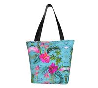 Hello Hawaii - Bolsa de mano para mujer, reutilizable, grande, para mujer, bolsa de hombro de gran capacidad, bolsa de compras para oficina, compras, viajes