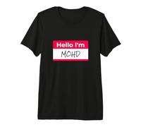 Hello I Am Mohammad Funny Mohd Nombre Cita Hola Soy Muhammad Camiseta Premium
