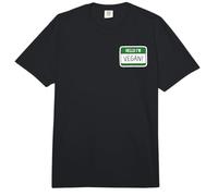 Hello I'm Vegan Divertido Vegano Humor Orgullo Estilo Comfort Colors Adult Heavyweight T-Shirt