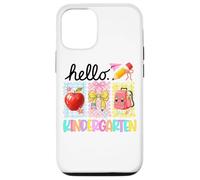 Hello Kindergarten Apple Pencil Mochila Carcasa para iPhone 12/12 Pro