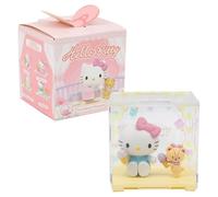 Hello Kitty, 1 Figura de 4,5 cm y Accesorios en Caja Transparente, Serie Sweetheart Playmate, Modelo Aleatorio, para niños a Partir de 3 años, HKT38