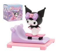 Hello Kitty, 1 Figura de 6,5 cm y Accesorios en Caja Transparente, Serie Fun Rhapsody - Kuromi, Modelo Aleatorio, para niños a Partir de 3 años, HKT34