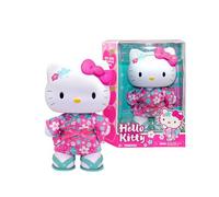 Hello Kitty - 13" Doll Kimono, Muñeca de 32 cm con 5 Puntos de Articulación, Viste un Precioso Kimono y Sandalias Que se Quitan, Juguete con Aroma a Manzana, Famosa (HKTJ5000)