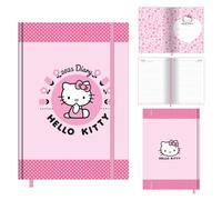 HELLO KITTY - Agenda 2025 A5 - Encantador diseño DTP con gráficos icónicos de gatos, páginas mensuales y semanales para una programación diaria elegante, notas creativas y planificación personalizada
