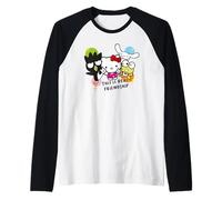 Hello Kitty - and Friends This Is Real Friendship Camiseta Manga Raglan