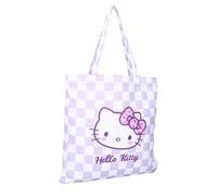 Hello Kitty Bag It Up - Bolsa Shopper Shopping Bag - Dimensiones 40 x 40 x 1 cm - Color Morado, violeta