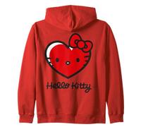 Hello Kitty - Big Heart Sudadera con Capucha