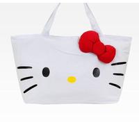 Hello Kitty - Bolso grande blanco con diseño de cara