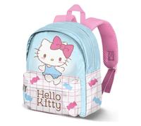 Hello kitty candy-mochila preescolar joy, azul 22 x 27 cm, capacidad 5