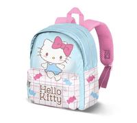 Hello Kitty Candy-Mochila Preescolar Joy, Azul 22 x 27 cm, Capacidad 5 L
