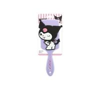 HELLO KITTY - Cepillo de pelo desenredante - Formato Pádel - KUROMI - Producto oficial Sanrio