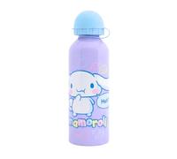 Hello Kitty Cinnamoroll Botella Reutilizable, Diseño Aluminio Resistente Botella de Viaje, Capacidad de 500 ml (Lila)