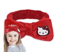 Hello Kitty cinta para el pelo - con letras lindo y amplio para las mujeres y las niñas - OMG turbante elástico vellón idea de regalo de maquillaje - mujeres y niños