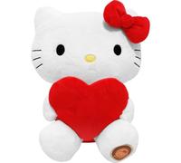 Hello kitty con corazón eco-peluche 14x13x24 cm