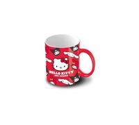 Hello Kitty Faces-Taza, Rojo