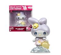 Hello Kitty Figura Premium de 10 cm, Figura del Personaje My Melody, Juguete para Coleccionar, Decoración de Escritorios o Estanterías con Toque Kawaii, Fabricado en PVC Reforzado, Famosa (HKT08200)