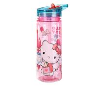 Hello Kitty & Friends - Botella de agua de 580 ml para niños, botella de bebidas escolares hecha de Tritan duradero, reutilizable, sin BPA